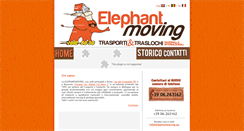 Desktop Screenshot of elephantmoving.eu